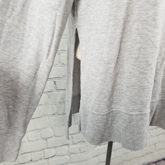 JOYLAB | crewneck long sleeve split hem top - Picture 3 of 6